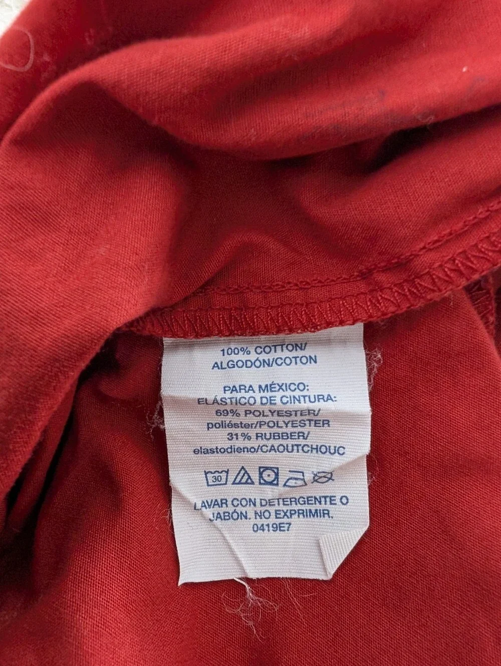 Polo by Ralph Lauren Large Red All-Over Pony Sleep/Lounge Pants